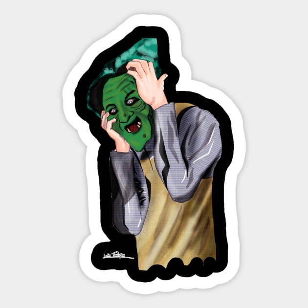 Green Witch Sticker by lucafon18